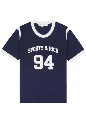 Sporty & Rich SR 94 Sports T-shirt - Blue