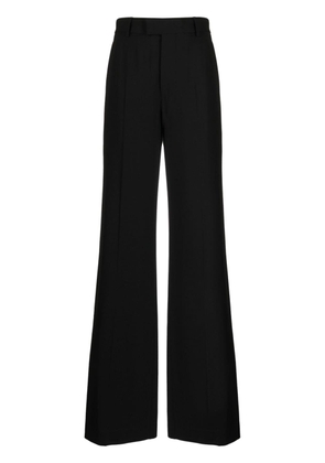 Ann Demeulemeester Maaike high-waisted flared trousers - Black