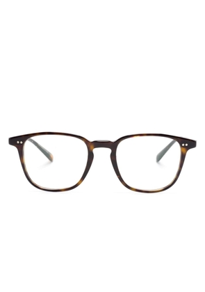 Oliver Peoples Nev square-frame glasses - Brown