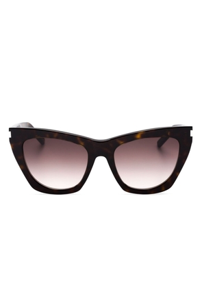 Saint Laurent Eyewear SL 214 Kate cat-eye sunglasses - Brown