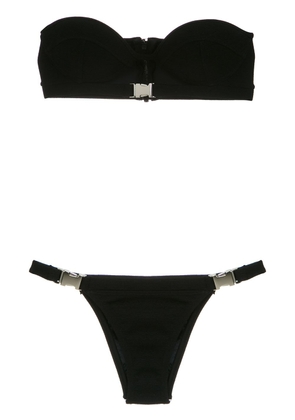 Amir Slama buckles bikini set - Black
