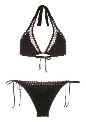 Amir Slama crochet layer bikini - Black