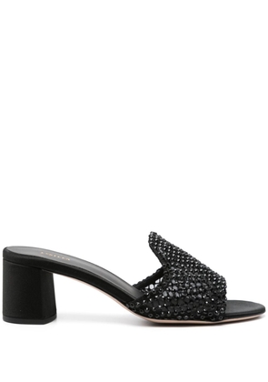 Le Silla 60mm rhinestone-embellished sandals - Black