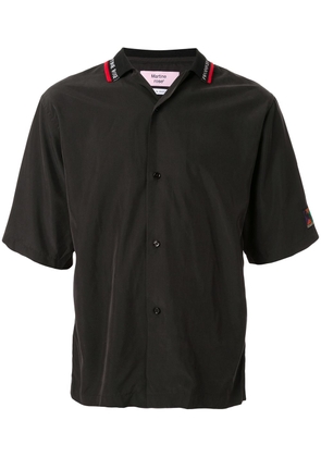 Martine Rose logo short-sleeve shirt - Black
