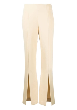Simkhai Chase front-slit trousers - Yellow