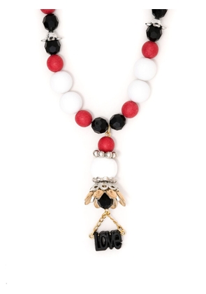 Amir Slama charm-detail beaded necklace - Multicolour