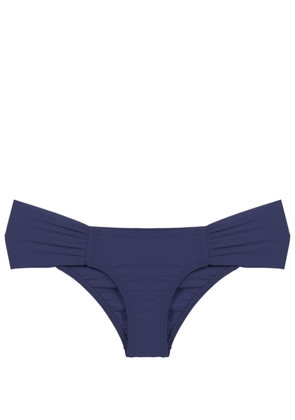 Amir Slama gathered low-waisted bikini bottoms - Blue