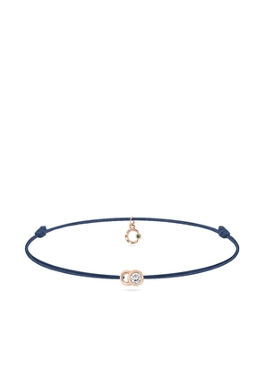 Courbet 18kt recycled rose gold laboratory-grown diamond Let's Commit bracelet - Pink