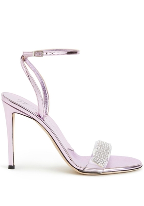 Giuseppe Zanotti gem-detail high-heeled sandals - Pink