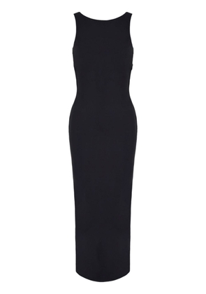 Emporio Armani open-back sleeveless maxi dress - Black
