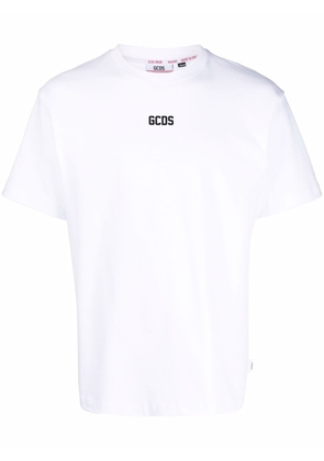 Gcds logo-print short-sleeved T-shirt - White