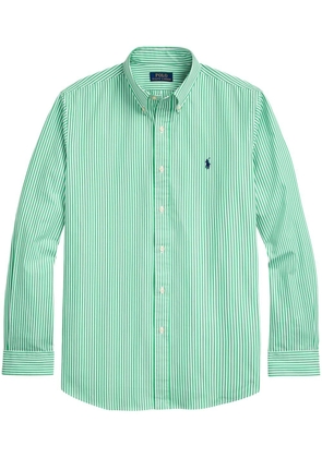 Polo Ralph Lauren Polo Pony-embroidered striped shirt - Green