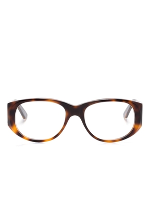 Marni Eyewear Orinoco River rectangular-frame glasses - Brown