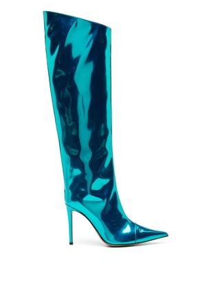 Alexandre Vauthier Alex 105mm knee-high boots - Blue