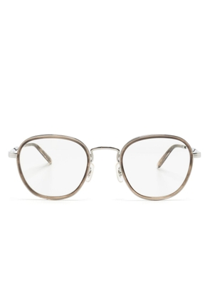 Oliver Peoples Lilletto-R round-frame glasses - Metallic