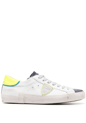 Philippe Model Paris PRSX leather low-top sneakers - White