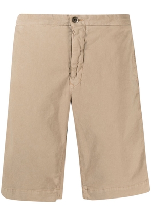 Incotex knee-length cotton shorts - Neutrals
