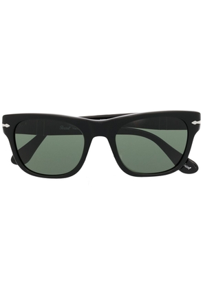 Persol polished-effect square-frame sunglasses - Black