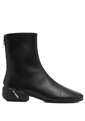 Raf Simons 45mm logo-sole detail boots - Black
