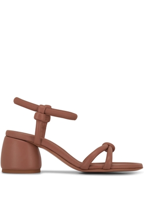Gianvito Rossi Cassis leather sandals - Brown