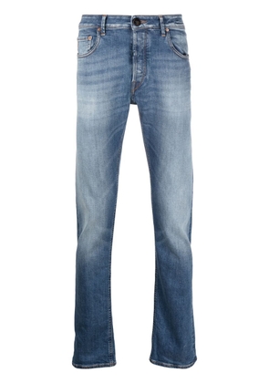 Hand Picked mid-rise straight-leg jeans - Blue