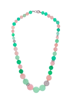 Irene Neuwirth 18kt white gold Gumball Candy multi-stone necklace