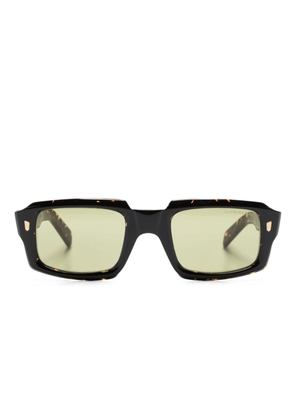Cutler & Gross 9495 rectangle-frame sunglasses - Brown