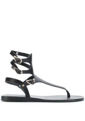 Ancient Greek Sandals Themis flat sandals - Black