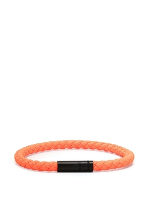 Le Gramme 5G braided bracelet - Orange