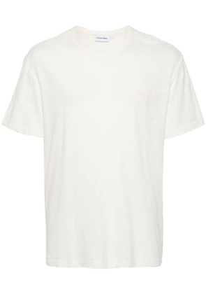 Calvin Klein logo-detail T-shirt - White