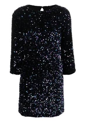 Seventy sequin-embellished minidress - Black