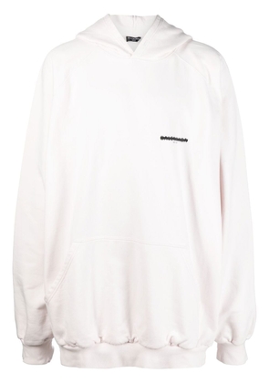 Balenciaga Strike 1917 logo oversized hoodie - White