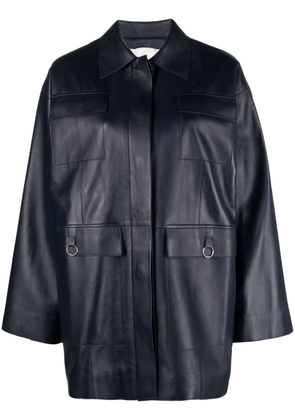 AERON Ines leather jacket - Blue