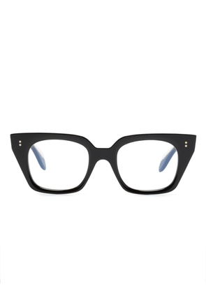 Cutler & Gross 1411 cat-eye-frame glasses - Black