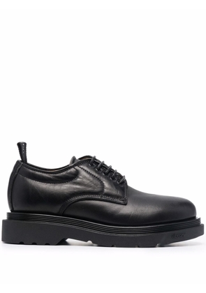 Buttero leather derby shoes - Black