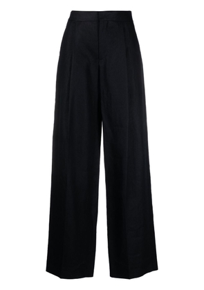 Chloé pressed-crease tailored trousers - Blue