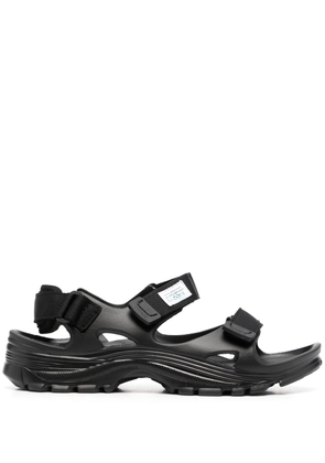 Suicoke Wake moulded touch-strap sandals - Black