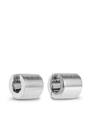 Balenciaga Gare hoop earrings - Silver