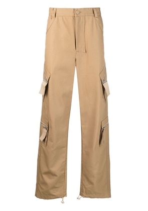 Jacquemus straight-leg cargo trousers - Neutrals