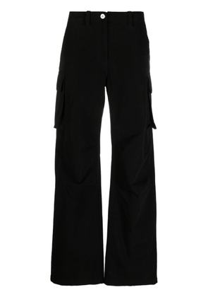 OUR LEGACY high-waist cotton trousers - Black