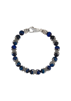 Emanuele Bicocchi beaded stone bracelet - Blue