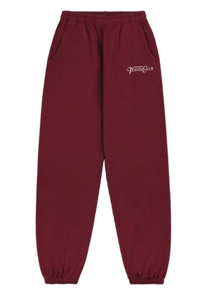 Sporty & Rich Rizzoli cotton track pants - Red
