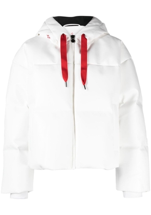 Perfect Moment Taos faux-leather puffer jacket - White