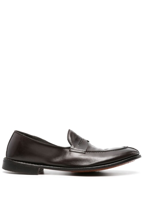 Alberto Fasciani Homer leather loafers - Brown