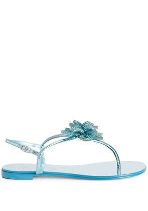 Giuseppe Zanotti Tilly flat sandals - Blue