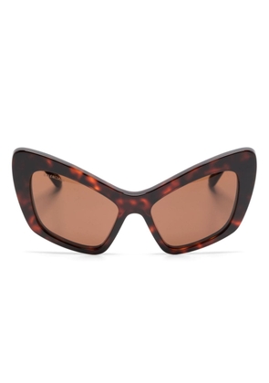 Balenciaga Eyewear Monaco cat-eye frame sunglasses - Brown