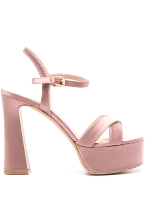 Roberto Festa Trinkraso 120mm satin sandals - Pink