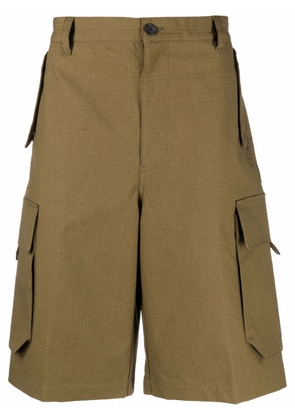 Kenzo cotton cargo shorts - Green