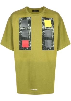 A-COLD-WALL* Cubist short-sleeve T-shirt - Green