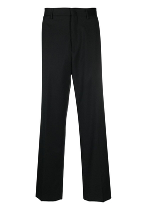 Tagliatore satin-trim tailored trousers - Black